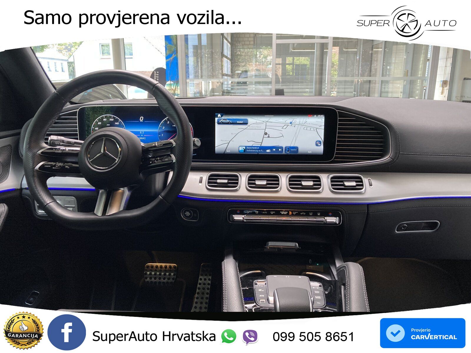 Mercedes GLE 450 3.0 (381 KS) EQ Boost 4MATIC 9G-TRONIC AMG LED+GR SJED+ACC