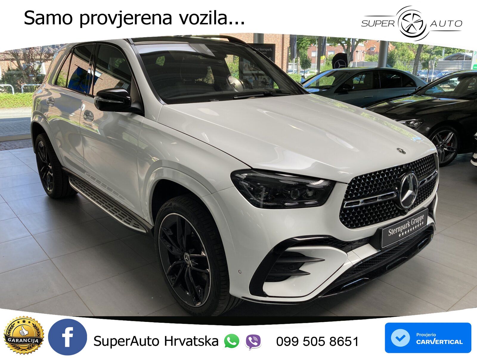 Mercedes GLE 450 3.0 (381 KS) EQ Boost 4MATIC 9G-TRONIC AMG LED+GR SJED+ACC