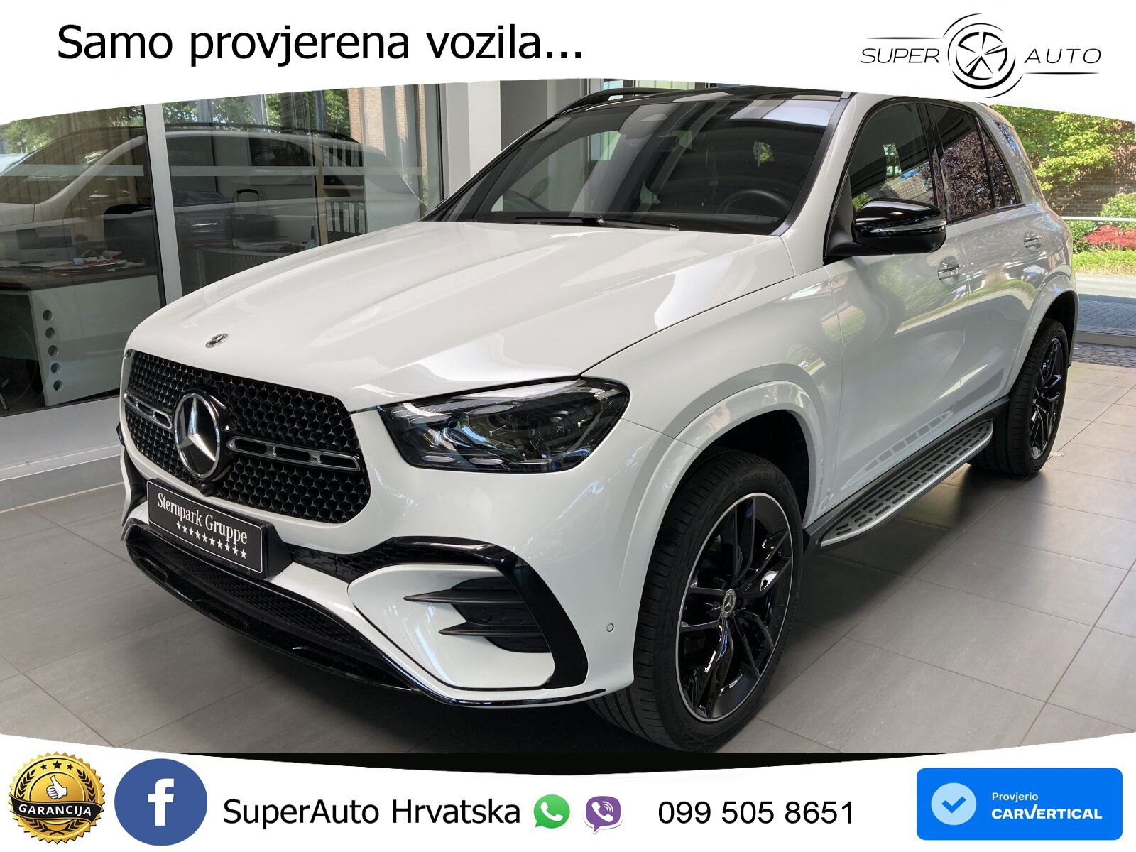 Mercedes GLE 450 3.0 (381 KS) EQ Boost 4MATIC 9G-TRONIC AMG LED+GR SJED+ACC