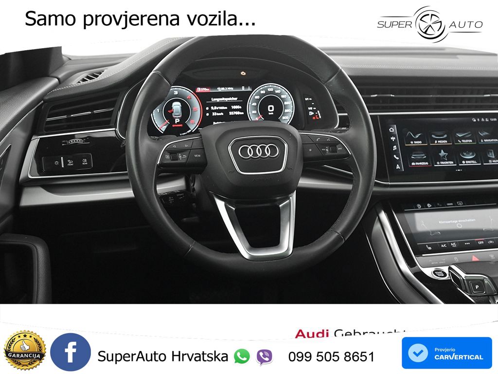Audi Q8 45 TDI V6 (231 KS) quattro Tiptronic S line LED+GR SJED+ACC