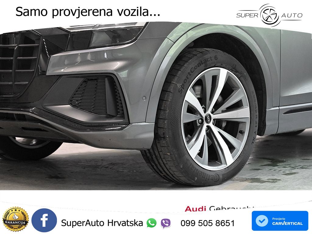 Audi Q8 45 TDI V6 (231 KS) quattro Tiptronic S line LED+GR SJED+ACC
