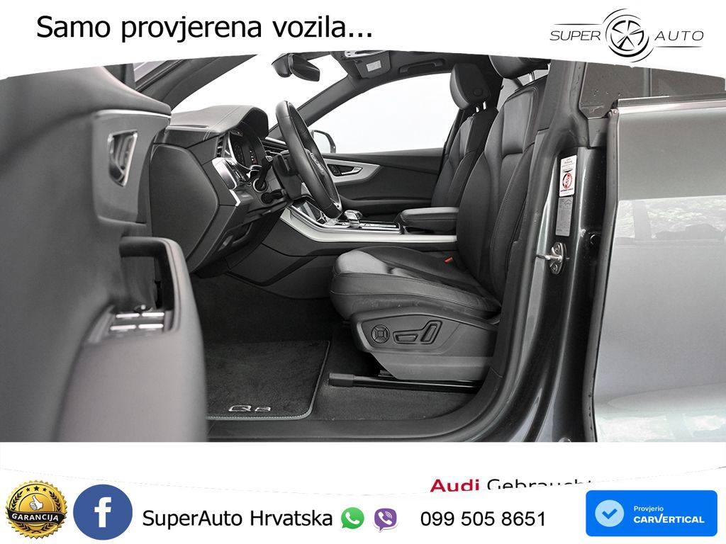 Audi Q8 45 TDI V6 (231 KS) quattro Tiptronic S line LED+GR SJED+ACC