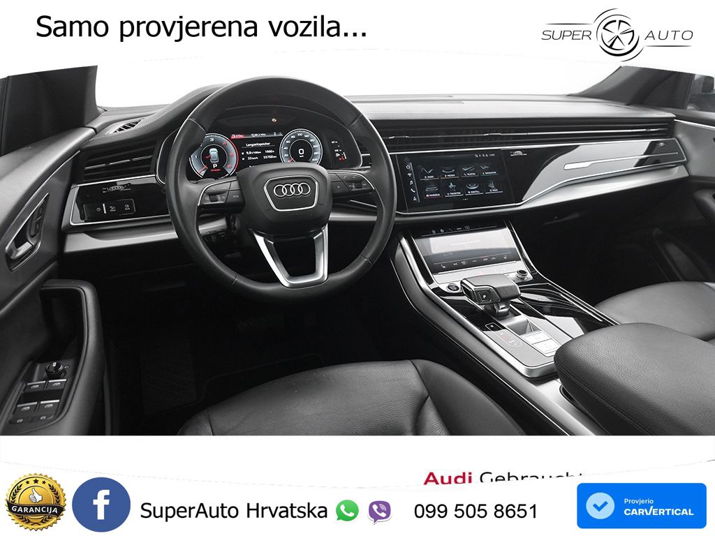 Audi Q8 45 TDI V6 (231 KS) quattro Tiptronic S line LED+GR SJED+ACC