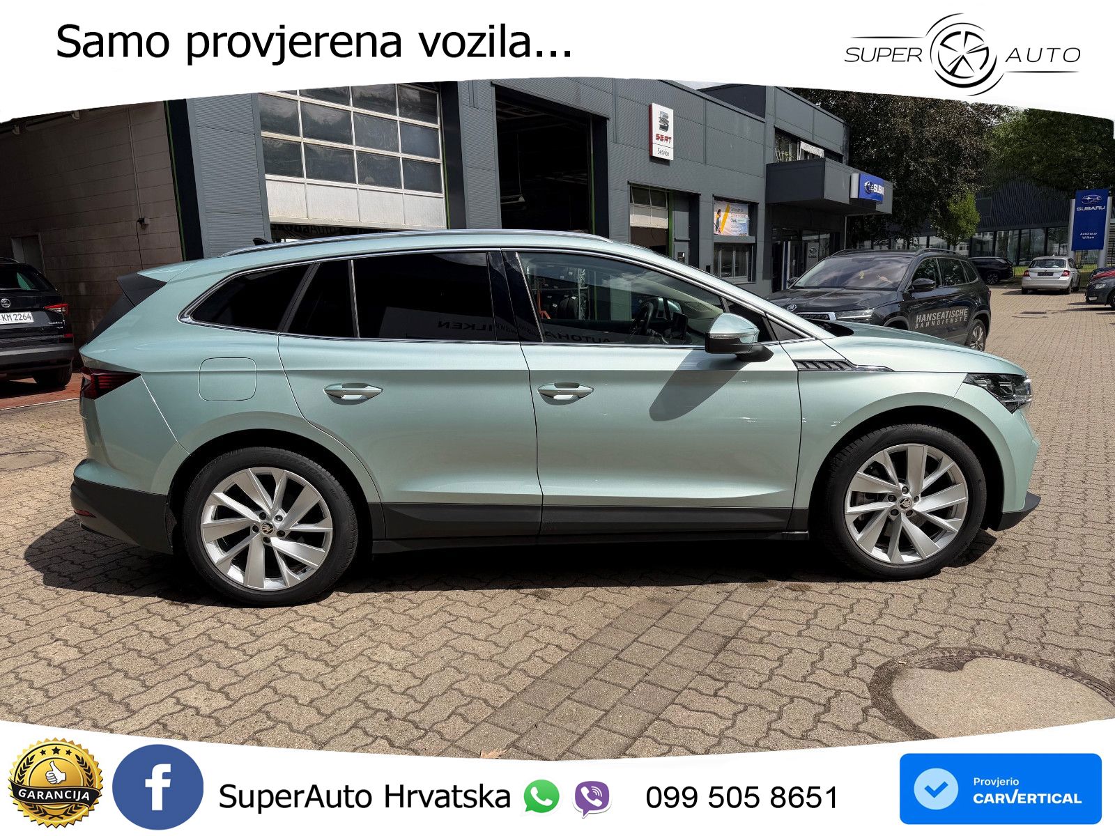 Škoda Enyaq iV 80 82 kWh (204 KS) Suite LED+GR SJED+ACC