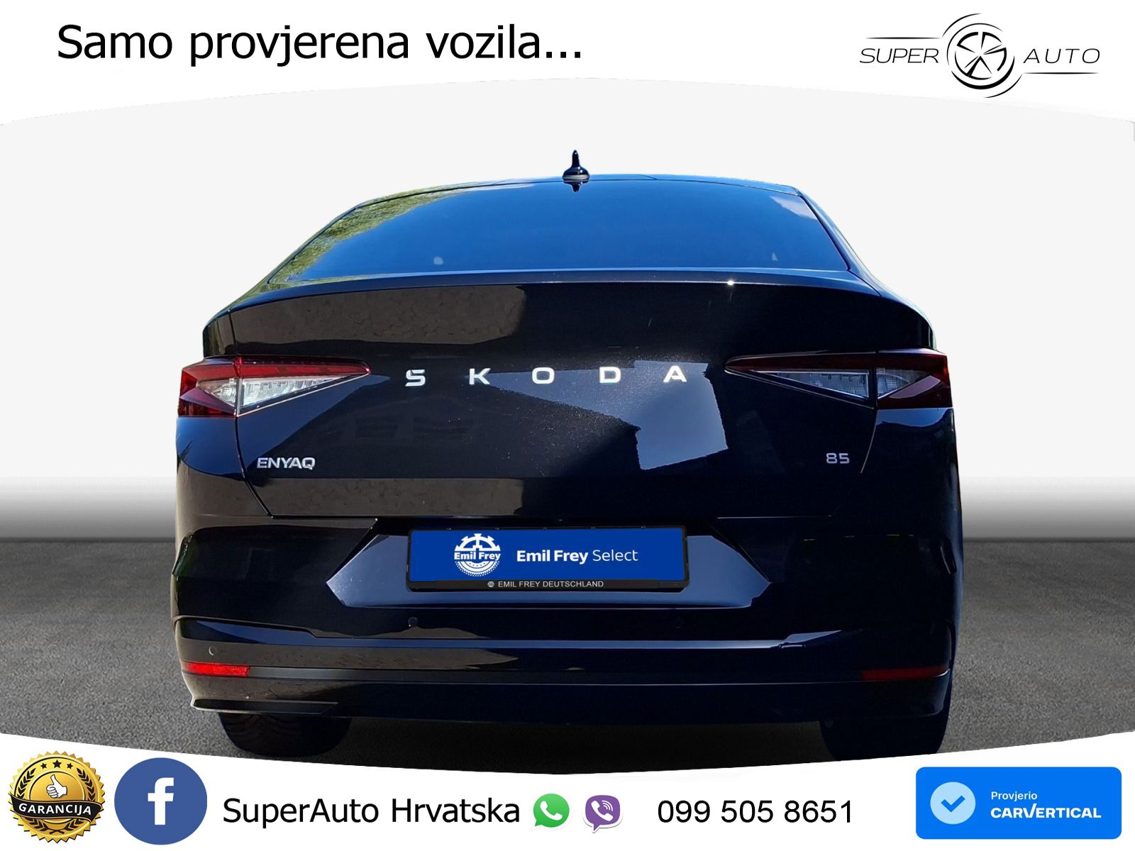 Škoda Enyaq Coupe iV 85 82 kWh (286 KS) LED+GR SJED+ACC