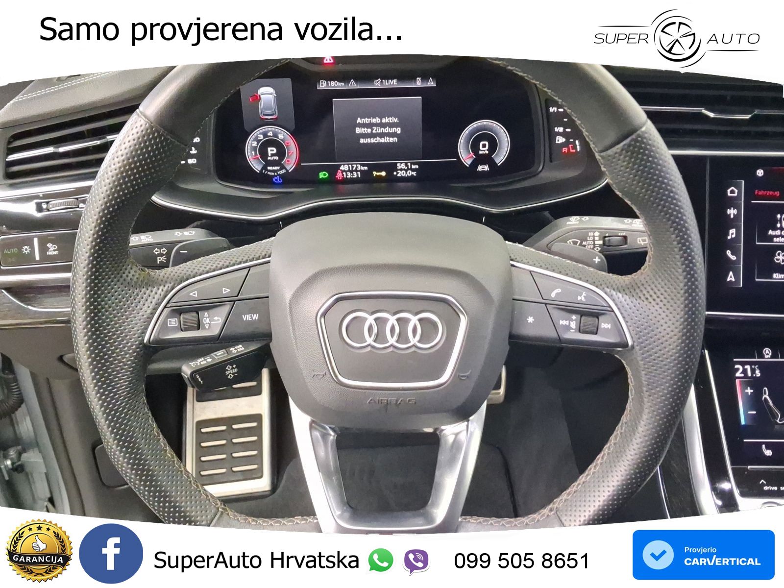Audi Q8 55 TFSI V6 (340 KS) quattro Tiptronic