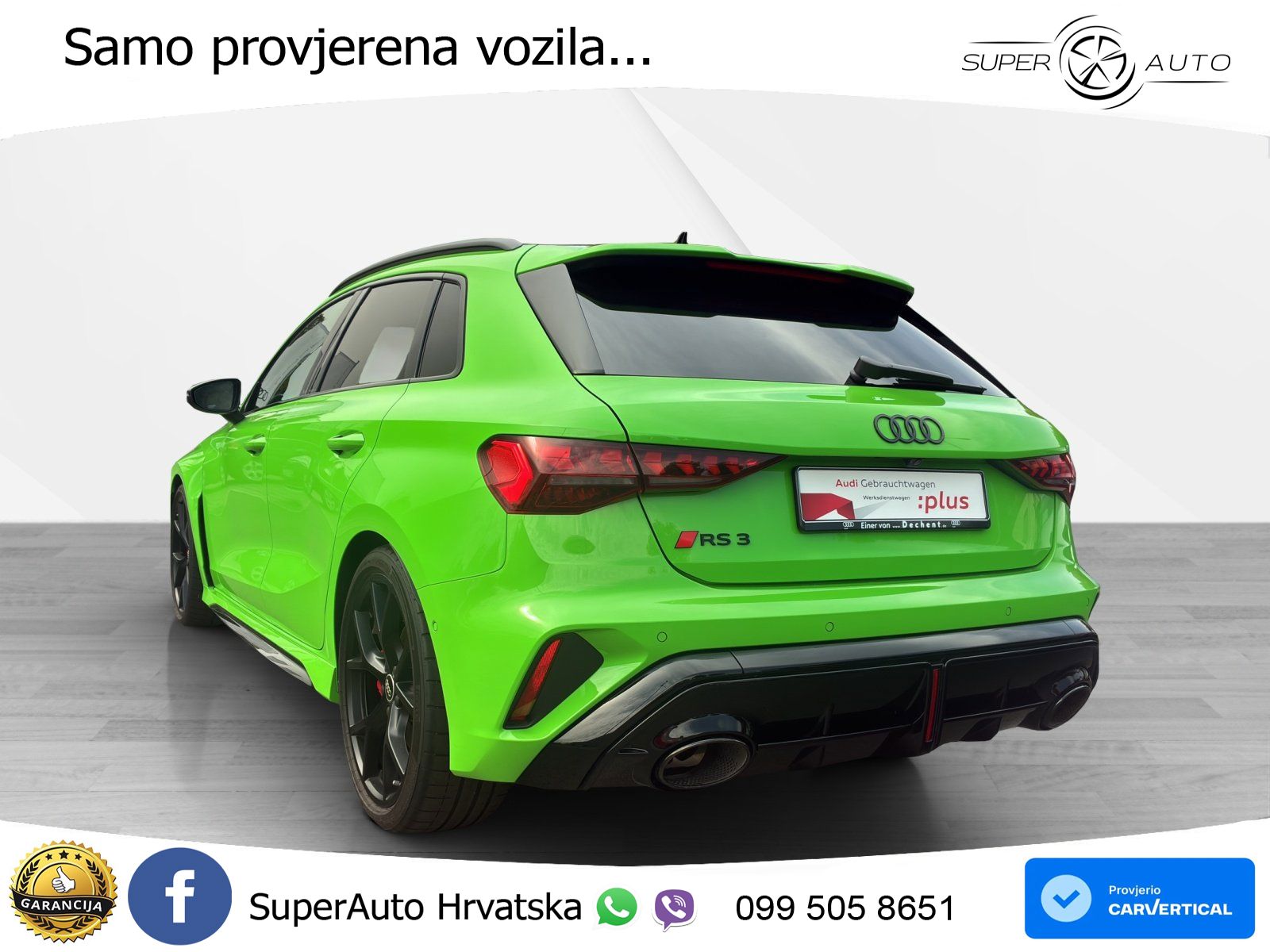 Audi RS3 Sedan 2.5 TFSI (400 KS) quattro S tronic