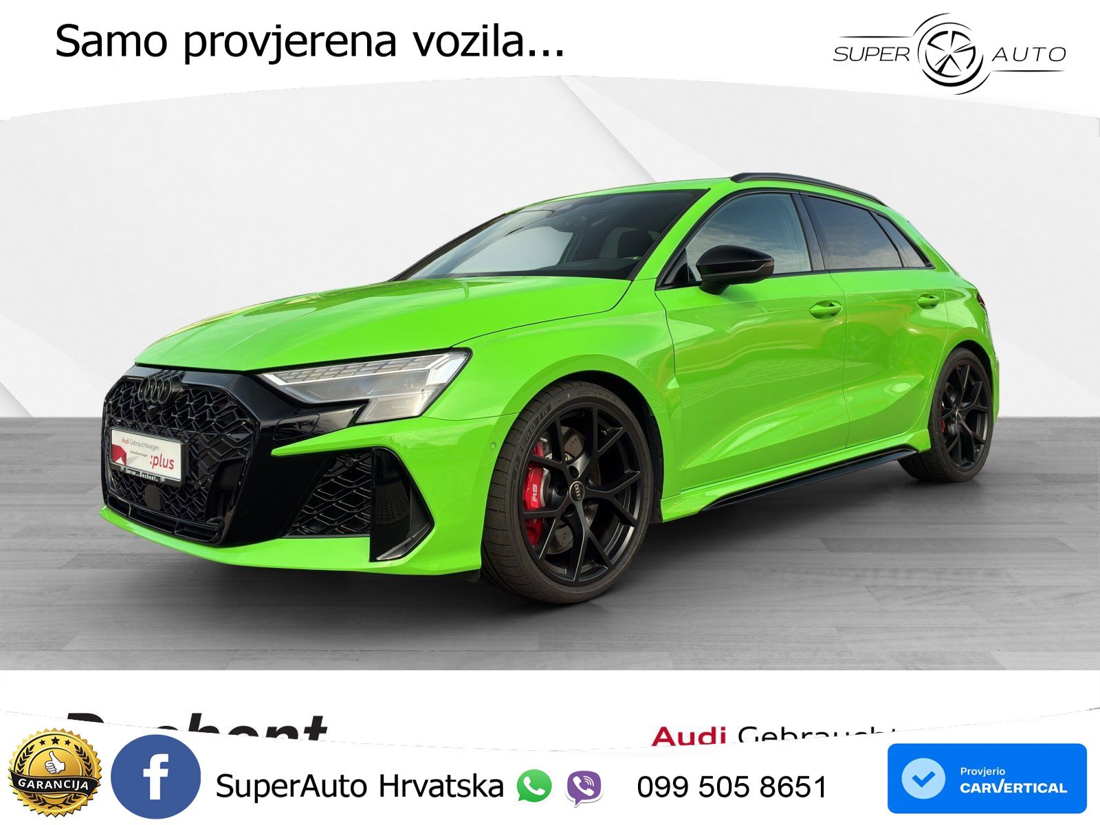 Audi RS3 Sedan 2.5 TFSI (400 KS) quattro S tronic