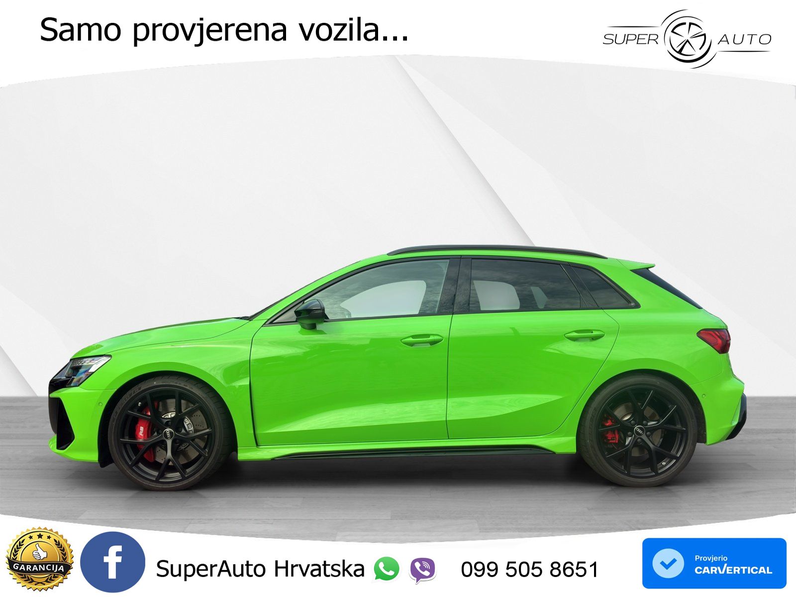 Audi RS3 Sedan 2.5 TFSI (400 KS) quattro S tronic
