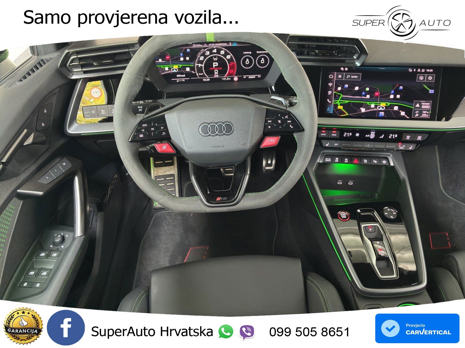 Audi RS3 Sedan 2.5 TFSI (400 KS) quattro S tronic
