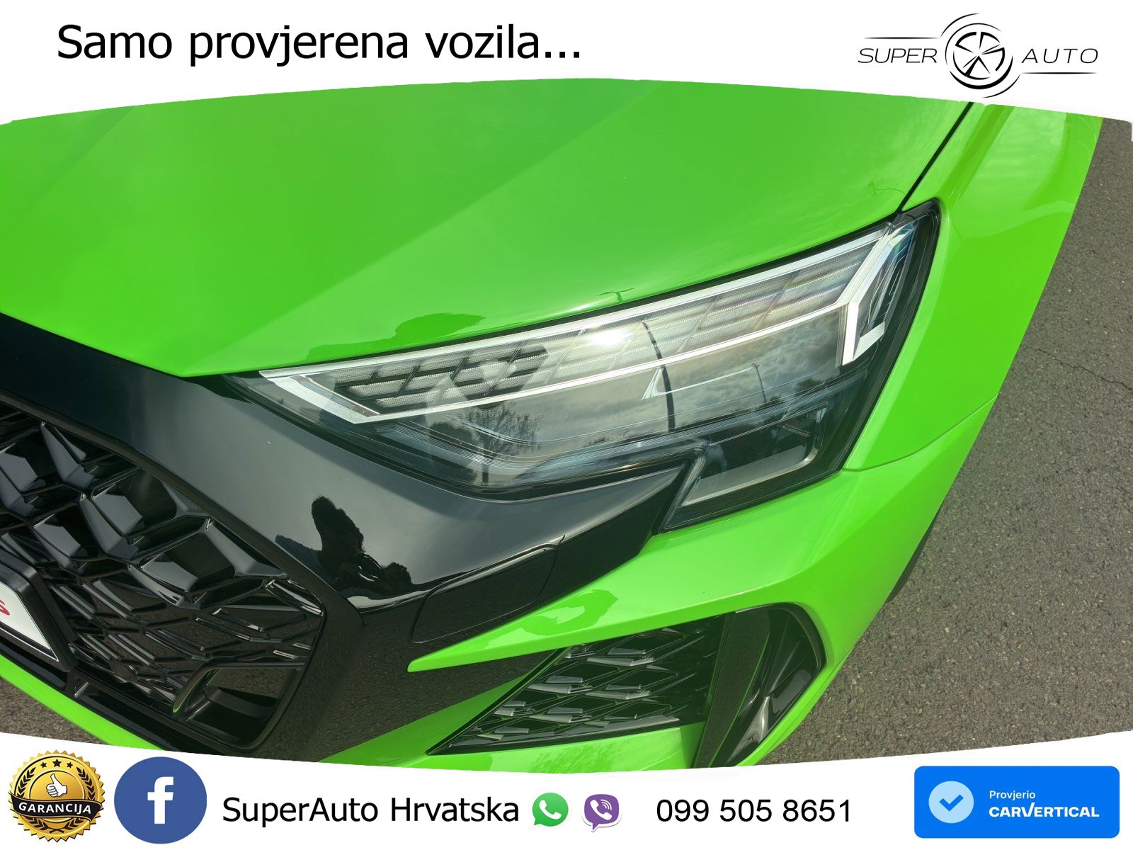 Audi RS3 Sedan 2.5 TFSI (400 KS) quattro S tronic