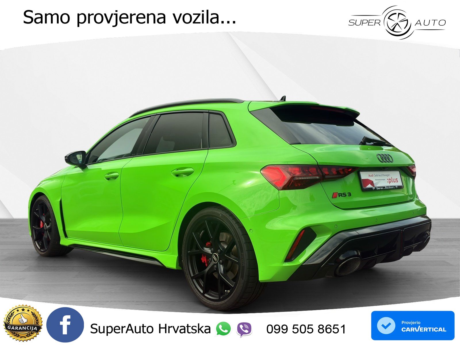 Audi RS3 Sedan 2.5 TFSI (400 KS) quattro S tronic