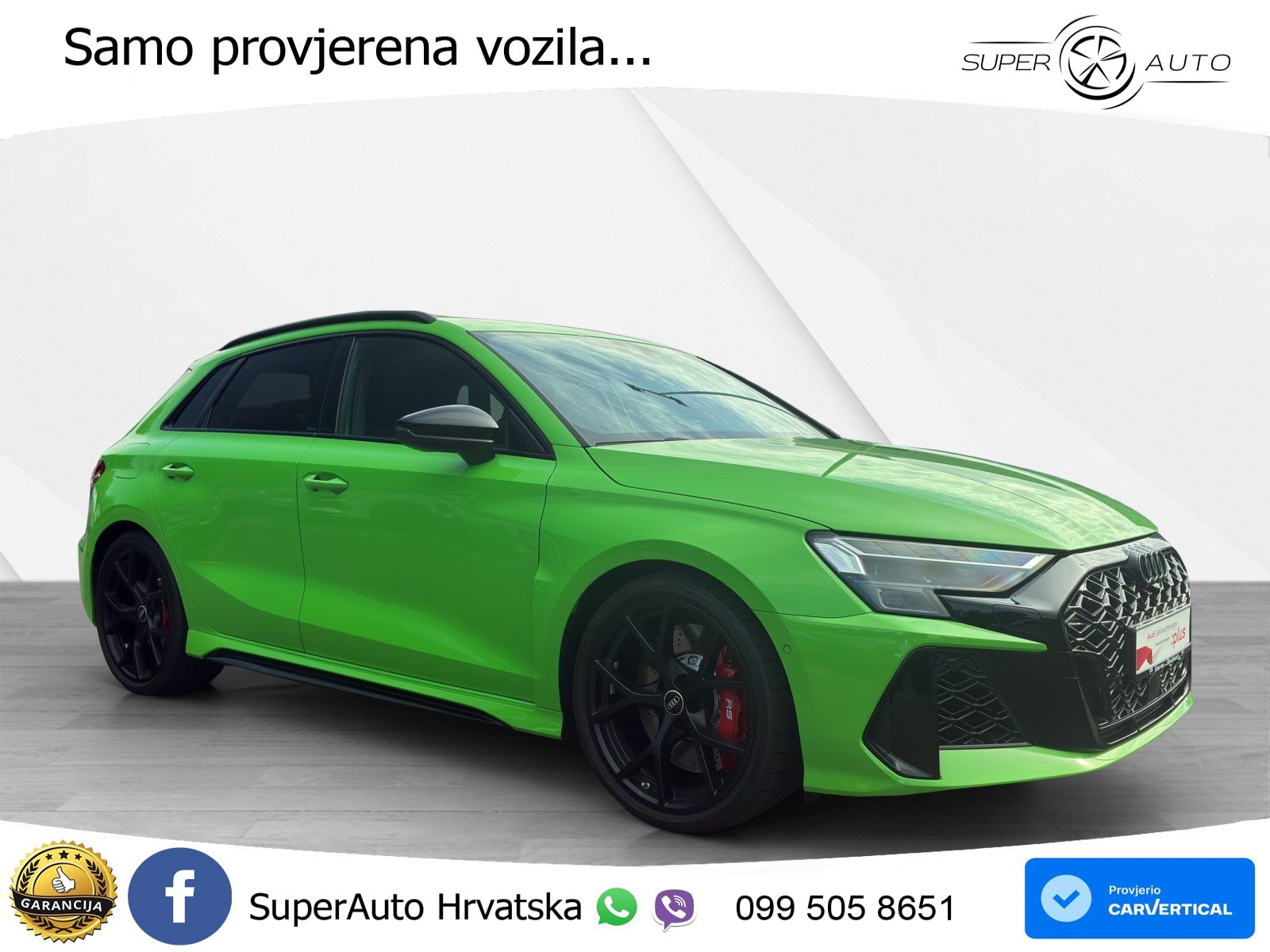 Audi RS3 Sedan 2.5 TFSI (400 KS) quattro S tronic