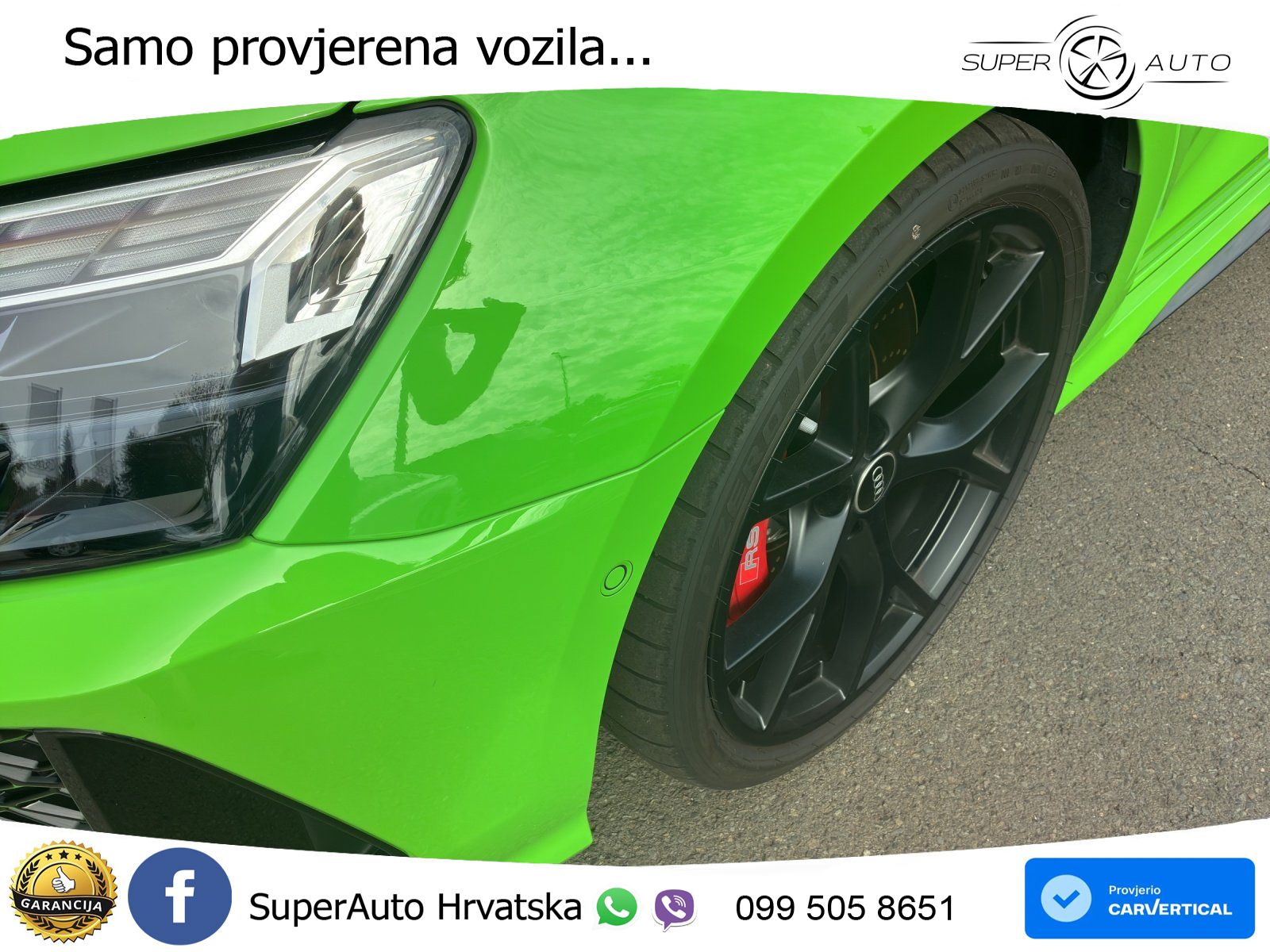 Audi RS3 Sedan 2.5 TFSI (400 KS) quattro S tronic