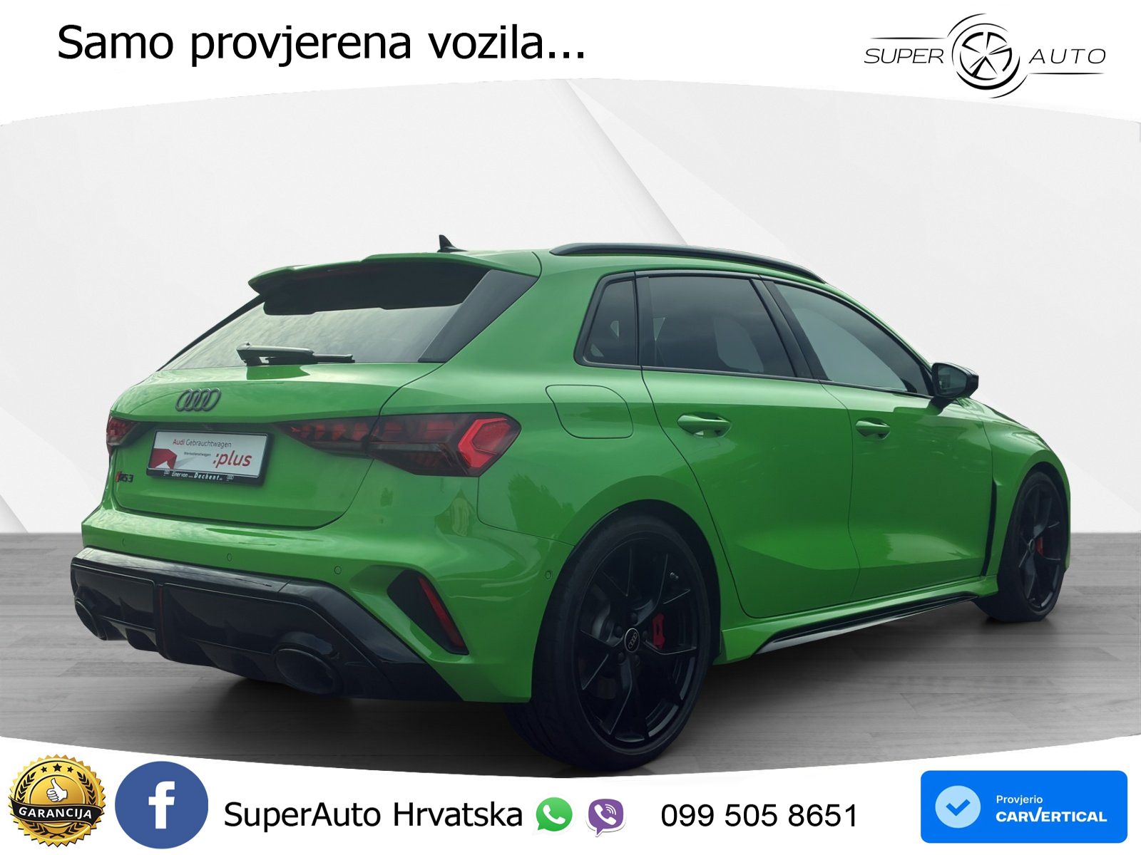 Audi RS3 Sedan 2.5 TFSI (400 KS) quattro S tronic