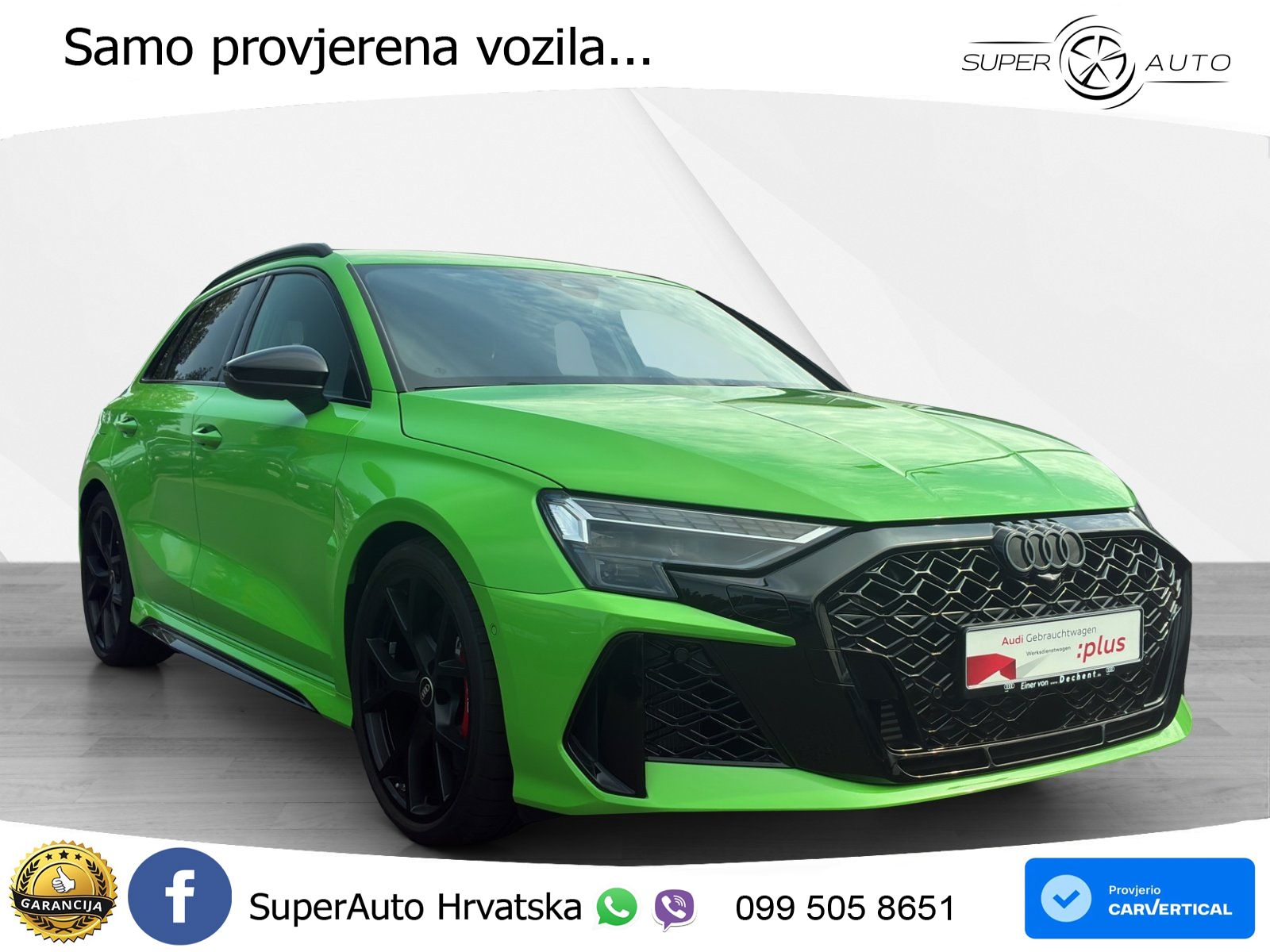 Audi RS3 Sedan 2.5 TFSI (400 KS) quattro S tronic