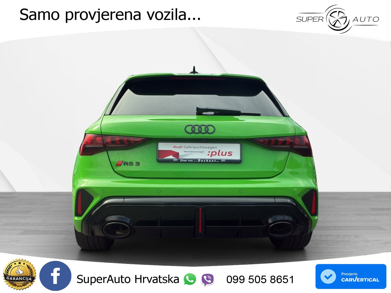 Audi RS3 Sedan 2.5 TFSI (400 KS) quattro S tronic
