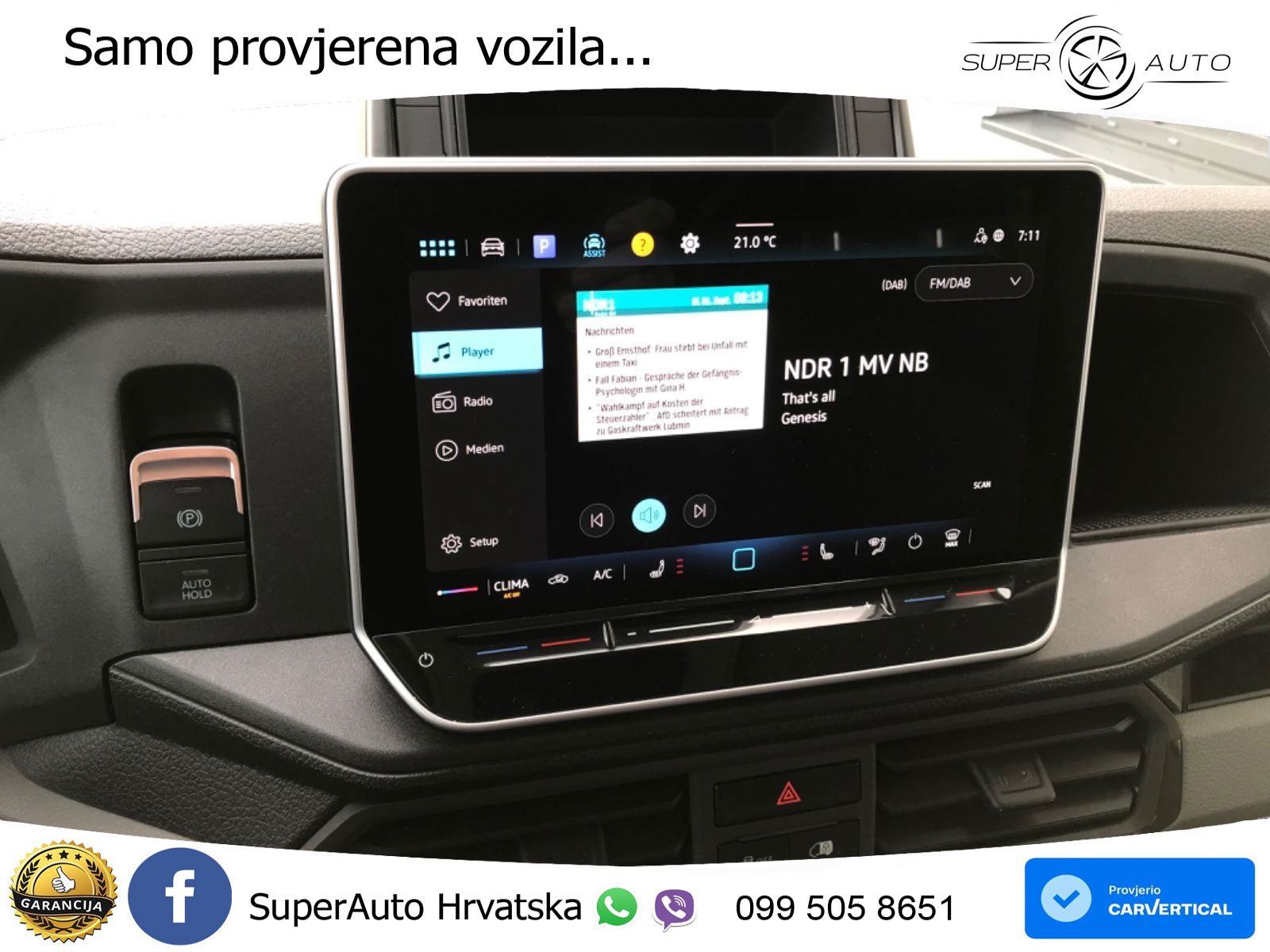 VW Crafter 140 KS