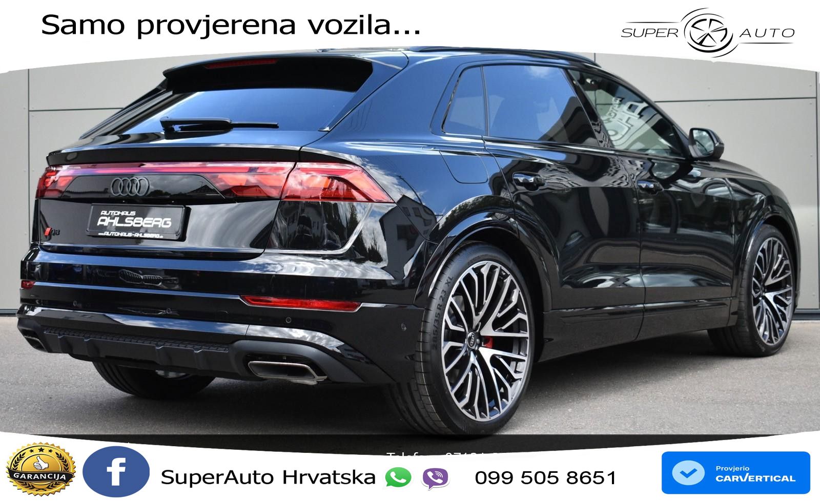 Audi Q8 50 TDI V6 (286 KS) quattro Tiptronic
