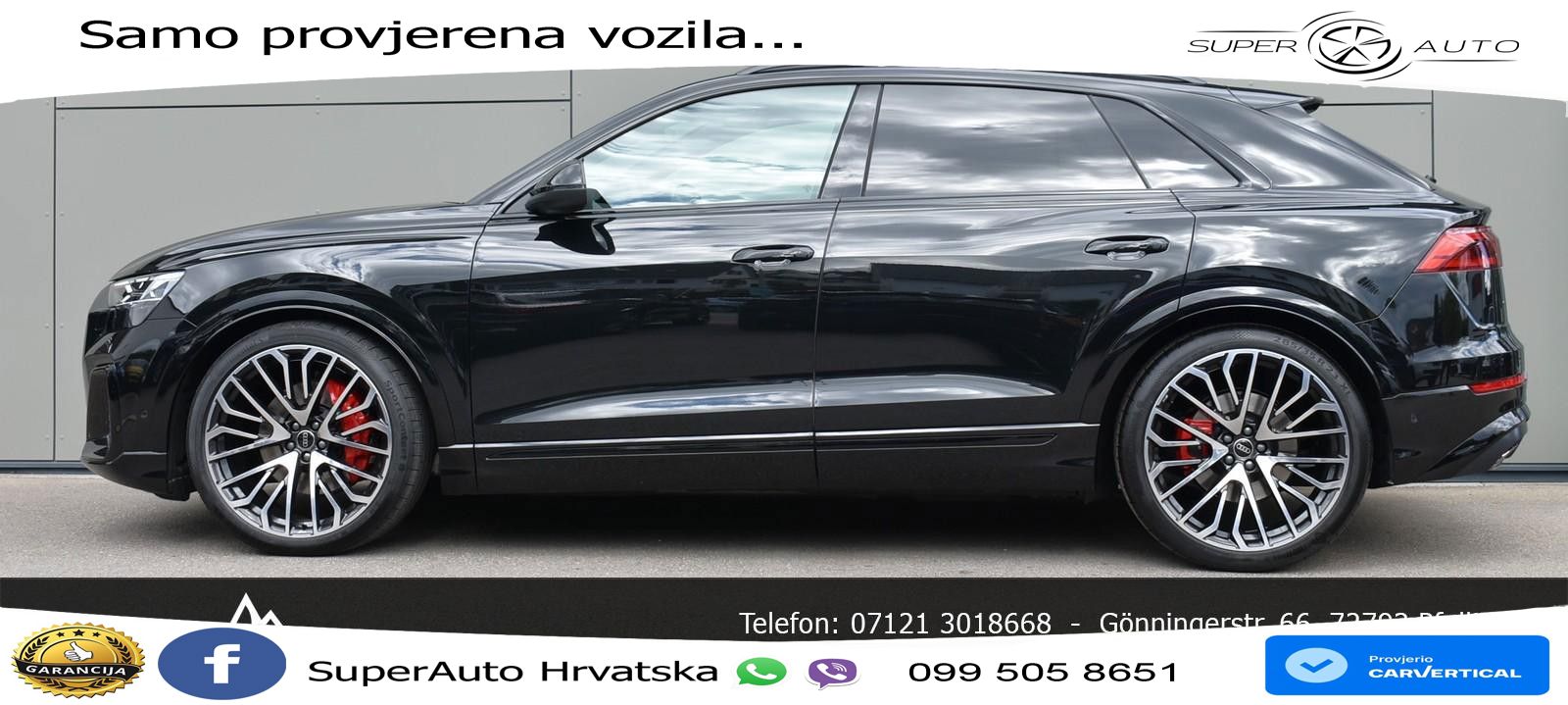Audi Q8 50 TDI V6 (286 KS) quattro Tiptronic