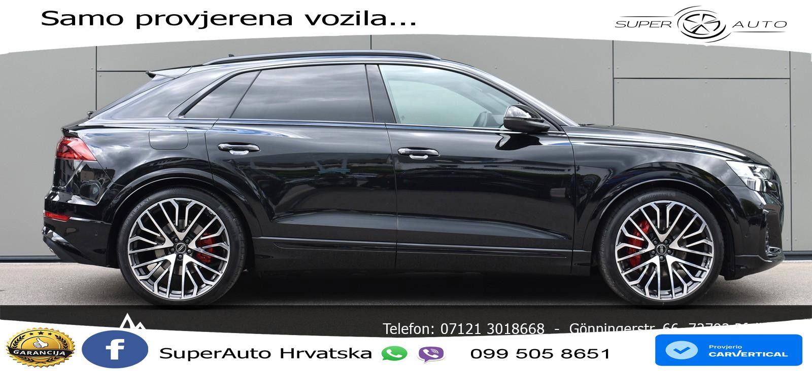 Audi Q8 50 TDI V6 (286 KS) quattro Tiptronic