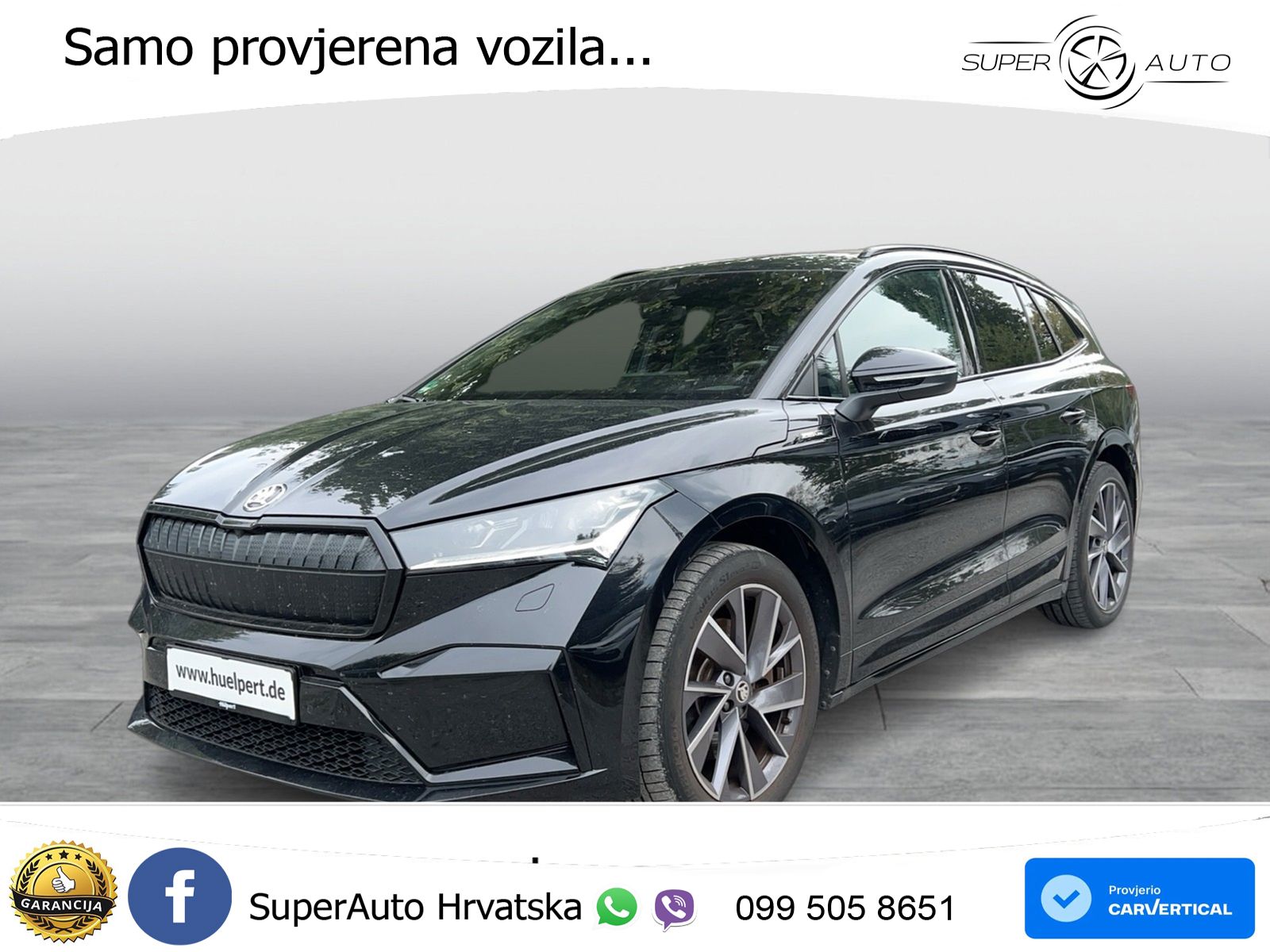 Škoda Enyaq iV 80x 82 kWh (265 KS) AWD SportLine