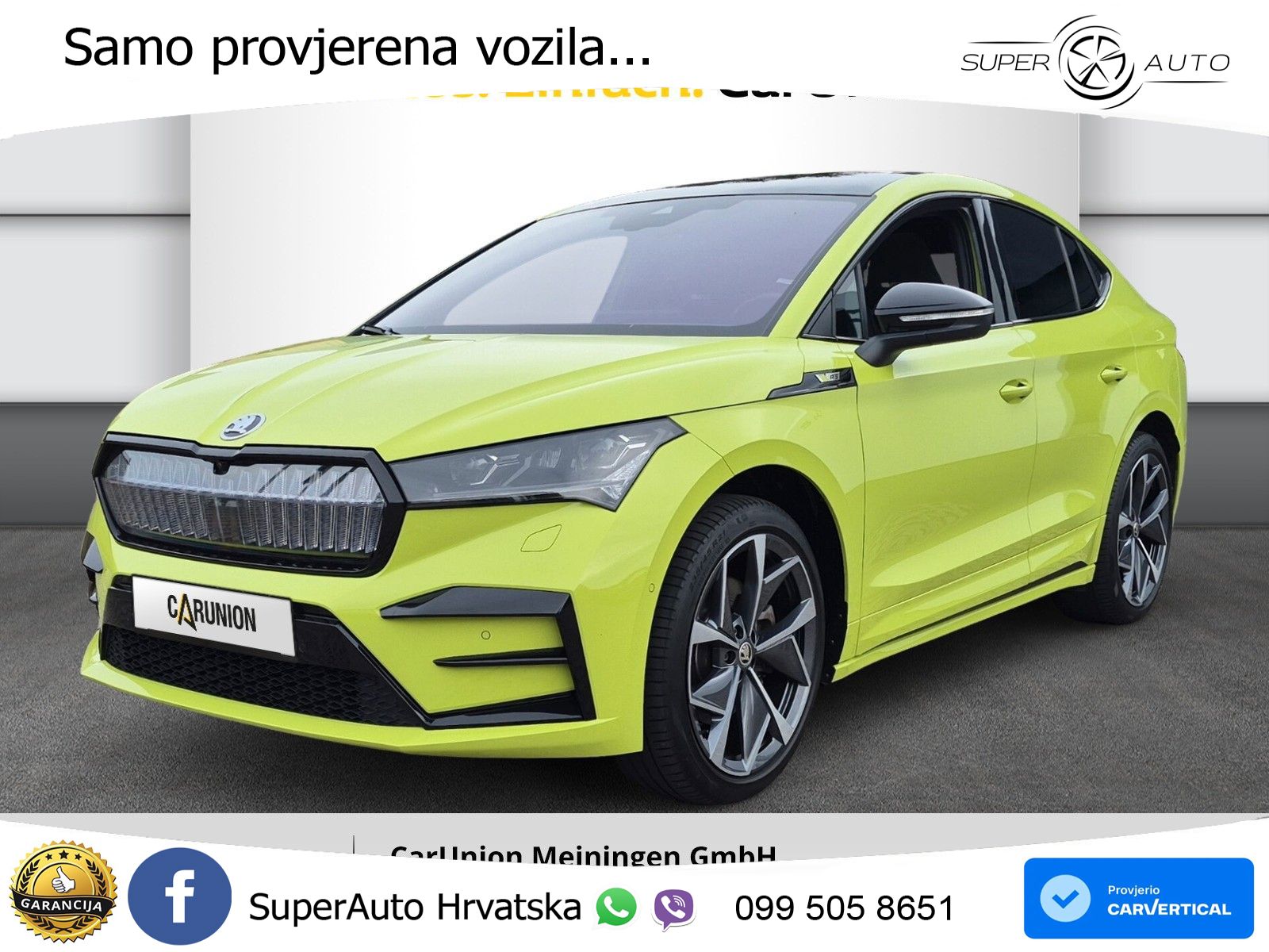 Škoda Enyaq Coupe iV RS 82 kWh (299 KS) AWD Suite LED+GR SJED+ACC