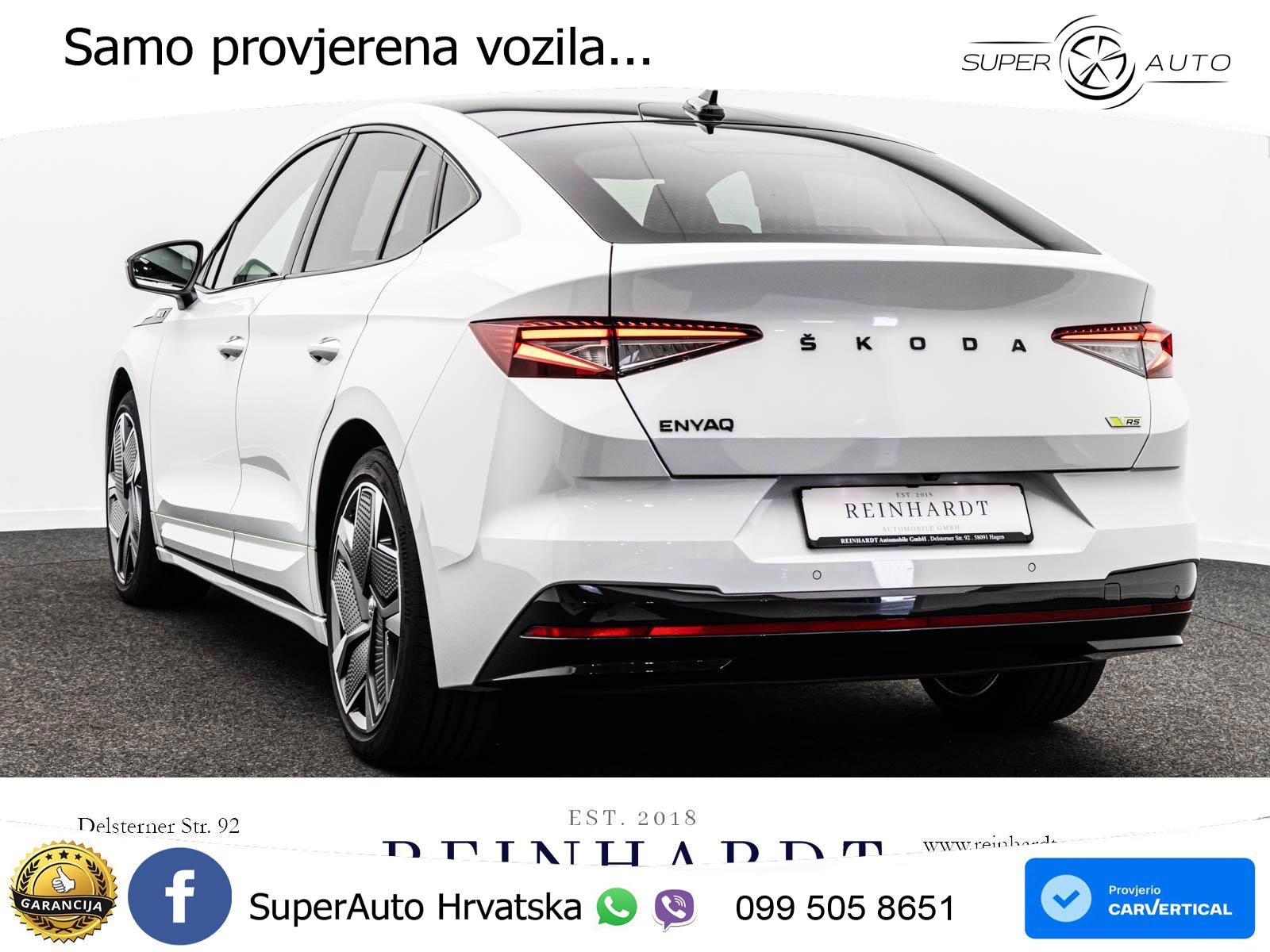 Škoda Enyaq Coupe iV RS 82 kWh (299 KS) AWD Lounge LED+GR SJED+ACC