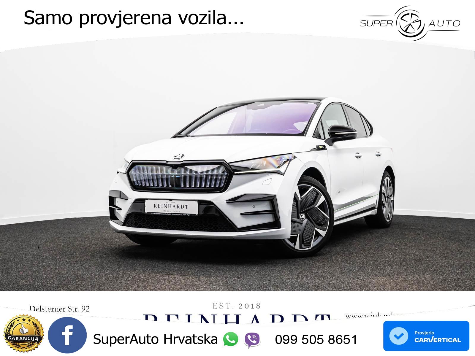 Škoda Enyaq Coupe iV RS 82 kWh (299 KS) AWD Lounge LED+GR SJED+ACC