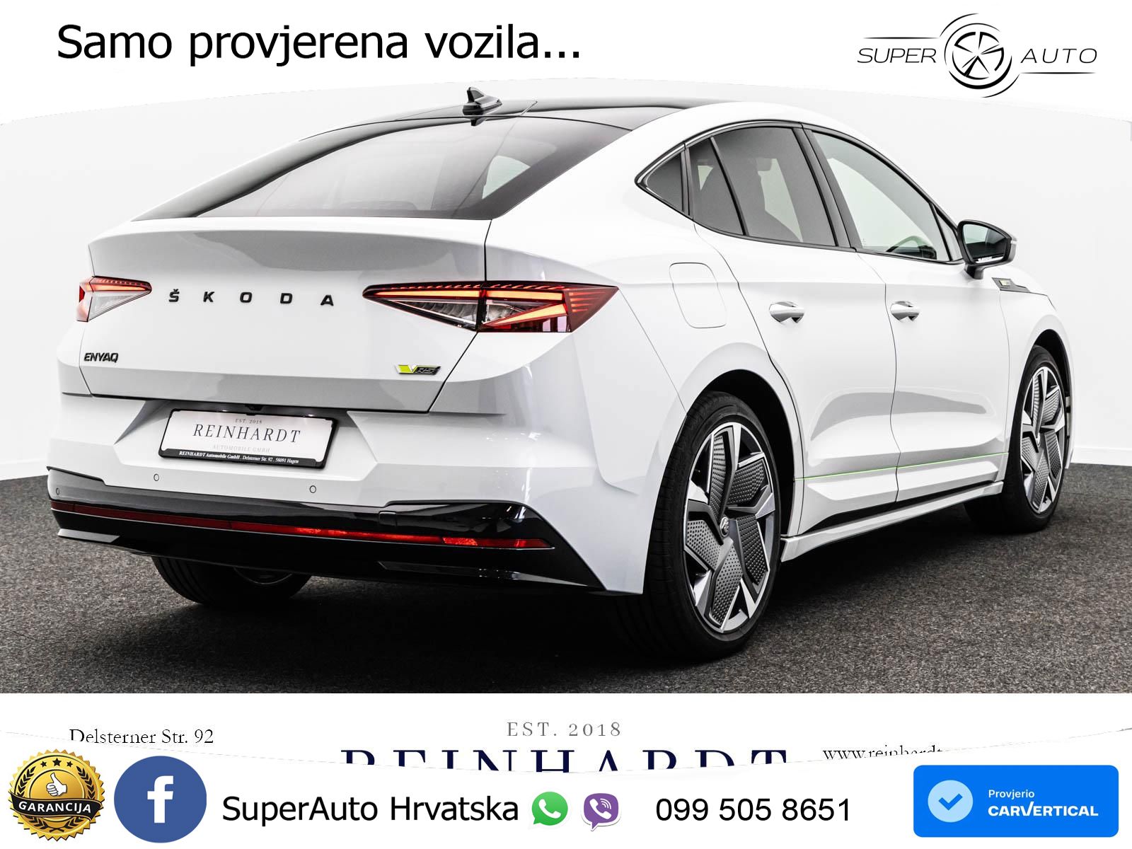 Škoda Enyaq Coupe iV RS 82 kWh (299 KS) AWD Lounge LED+GR SJED+ACC
