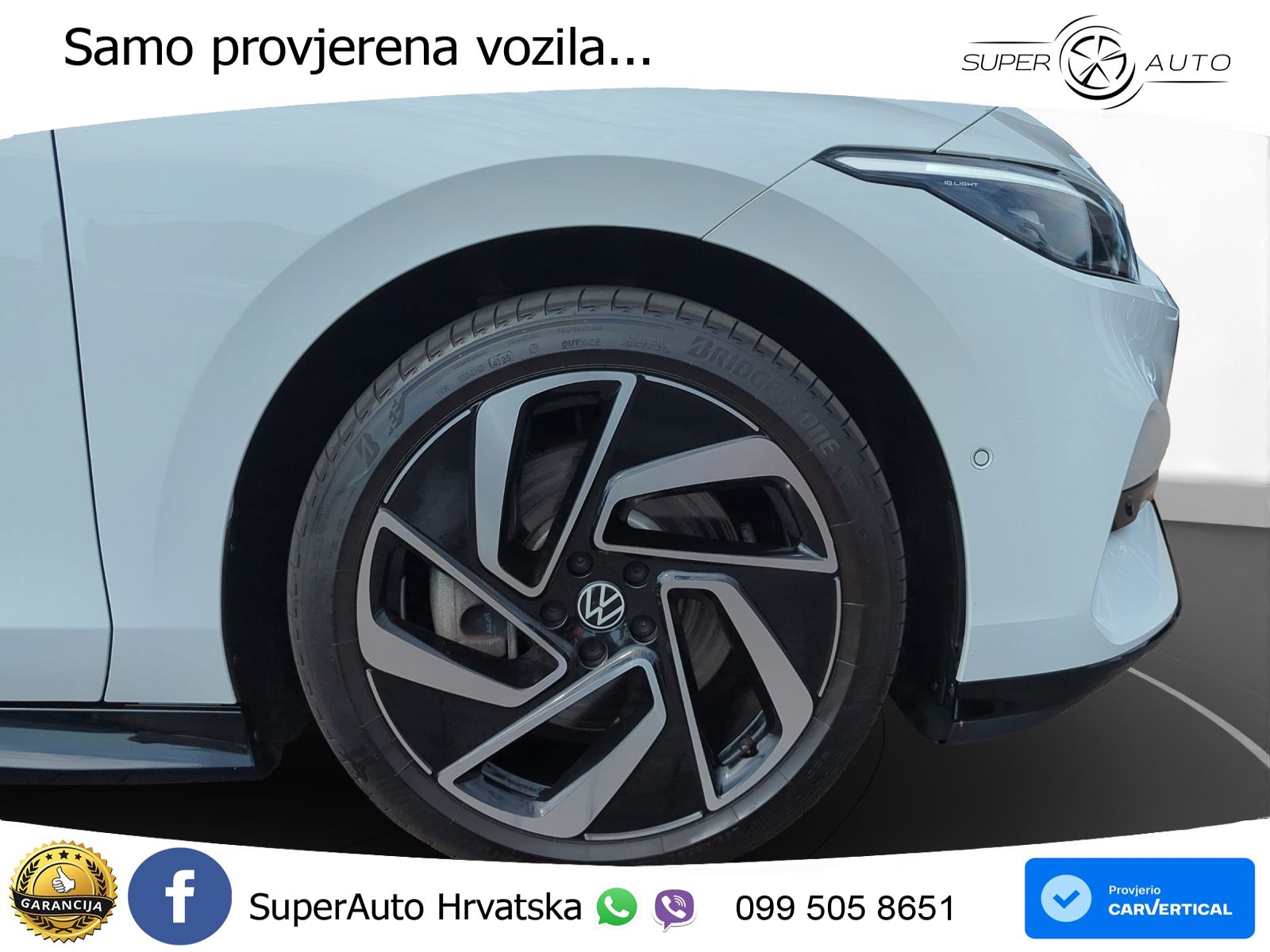 Volkswagen ID.7 Pro 82 kWh (286 KS)