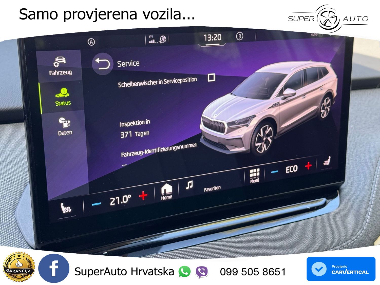 Škoda Enyaq iV 80x 82 kWh (265 KS) AWD Loft LED+GR SJED+ACC