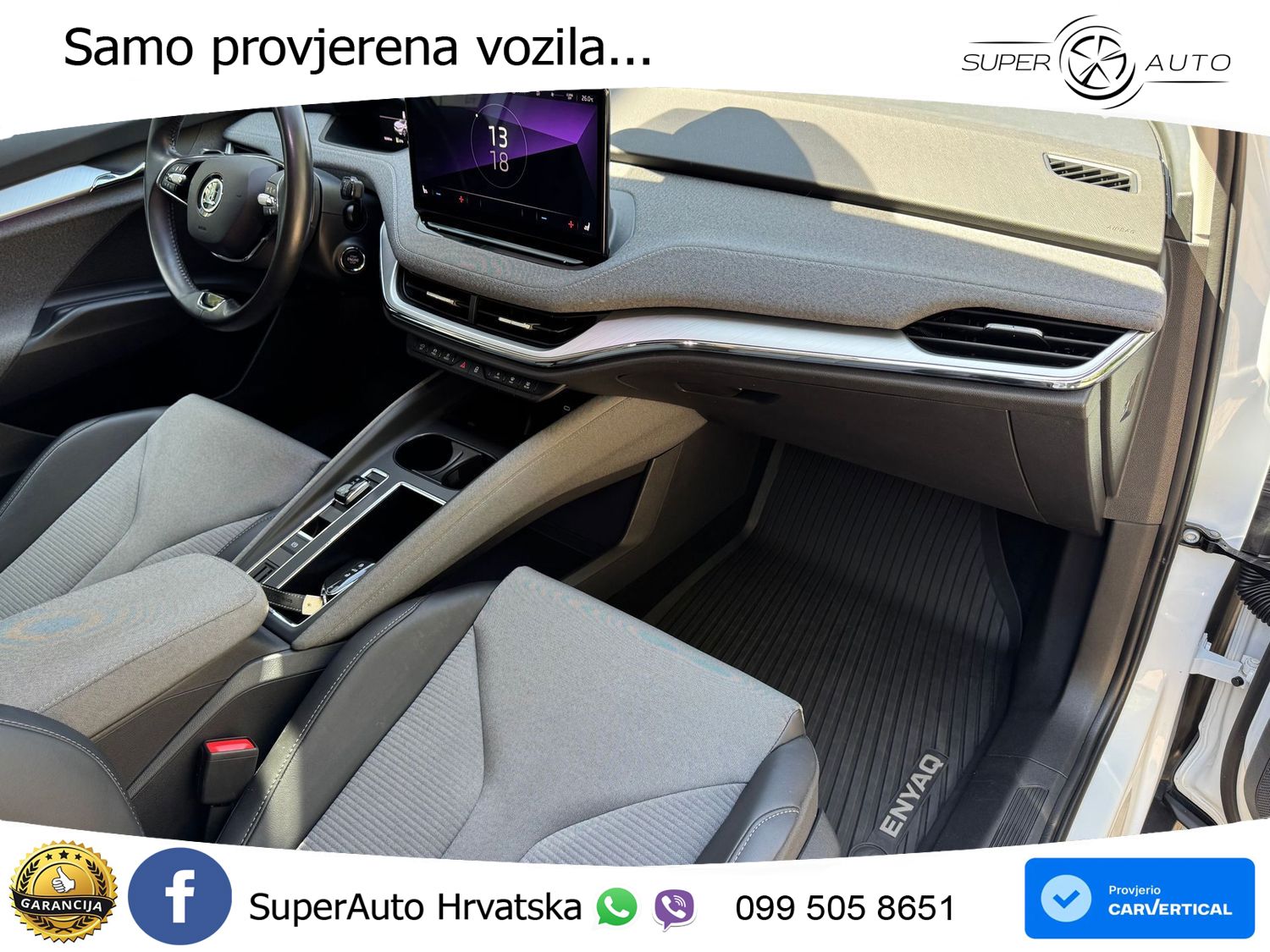 Škoda Enyaq iV 80x 82 kWh (265 KS) AWD Loft LED+GR SJED+ACC