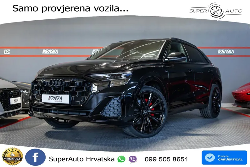 Audi Q8 50 TDI V6 (286 KS) quattro Tiptronic S line LED+GR SJED+ACC