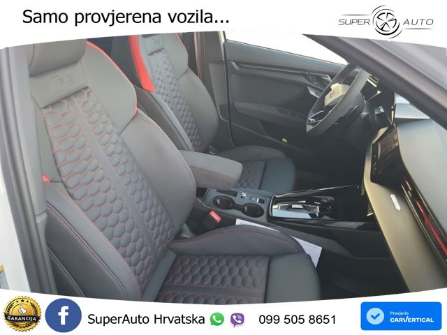 Audi RS3 Sedan 2.5 TFSI (400 KS) quattro S tronic LED+GR SJED+ACC