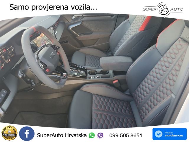 Audi RS3 Sedan 2.5 TFSI (400 KS) quattro S tronic LED+GR SJED+ACC