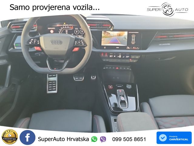 Audi RS3 Sedan 2.5 TFSI (400 KS) quattro S tronic LED+GR SJED+ACC