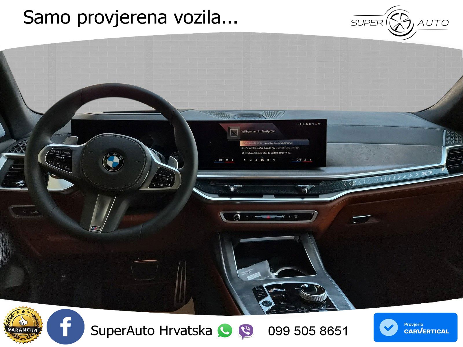 BMW X7 40d (352 KS) xDrive Steptronic M Sport LED+GR SJED+ACC
