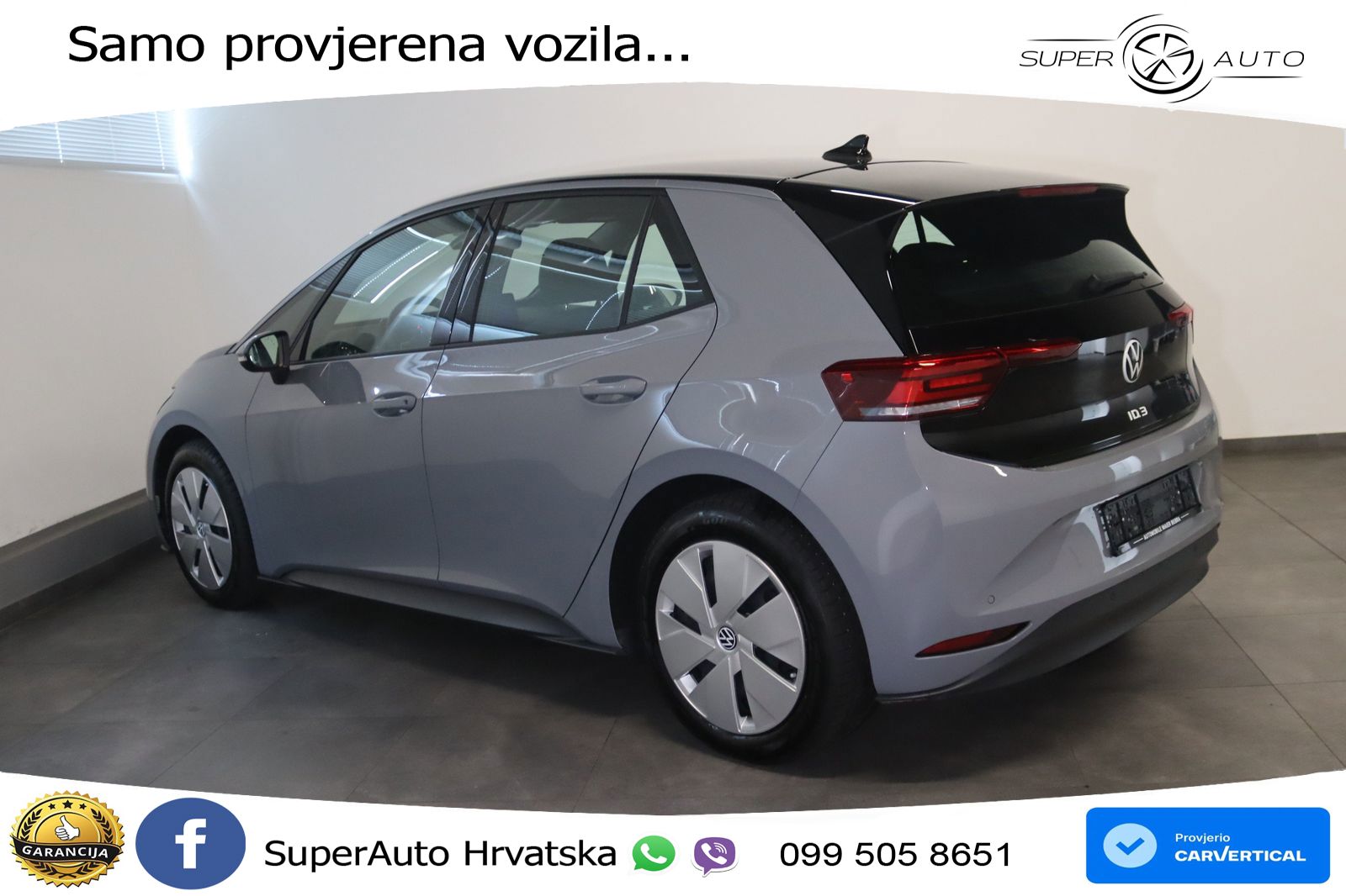 Volkswagen ID.3 Pro 62 kWh (204 KS) LED+ACC