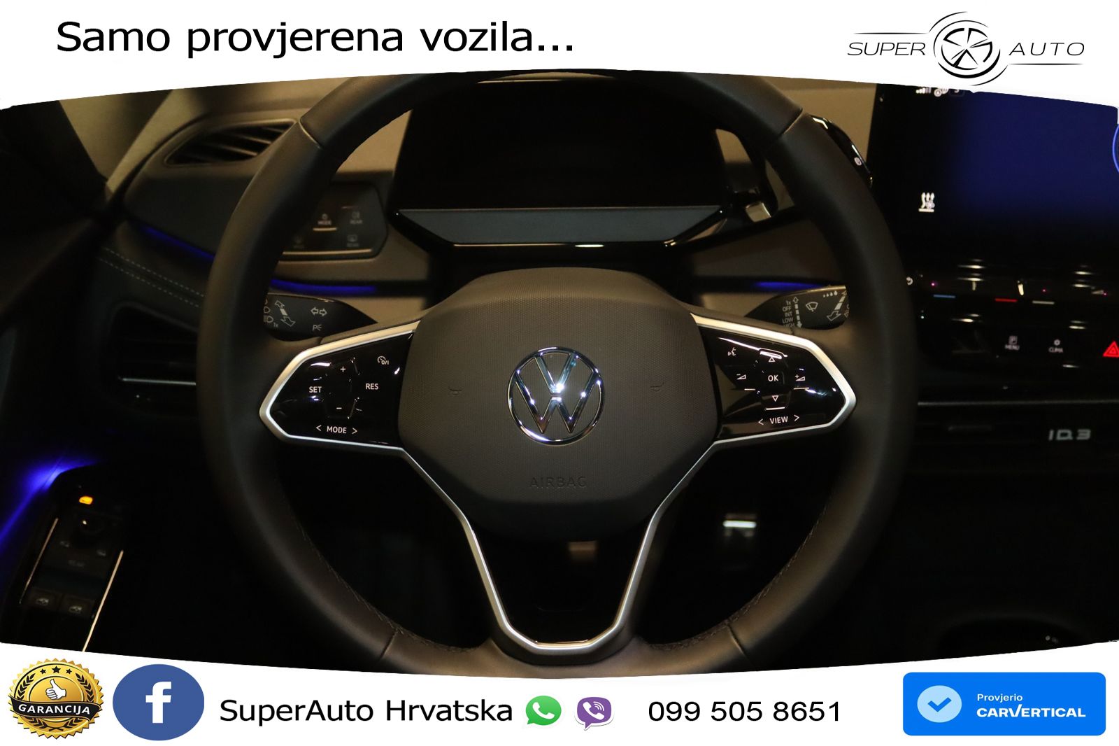 Volkswagen ID.3 Pro 62 kWh (204 KS) LED+ACC