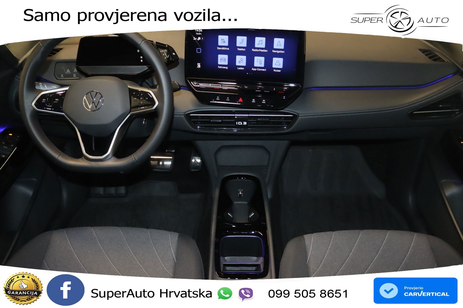 Volkswagen ID.3 Pro 62 kWh (204 KS) LED+ACC