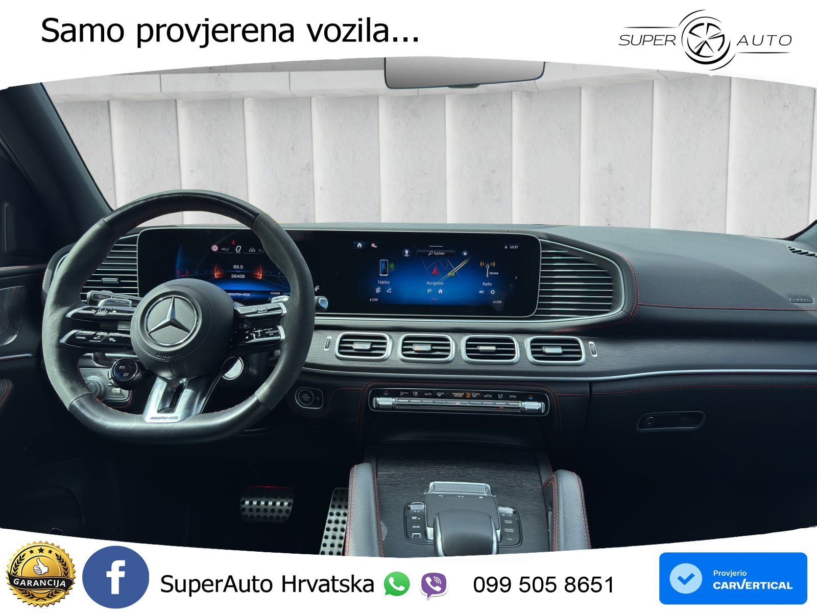 Mercedes AMG GLE 53 (435 KS) EQ Boost 4MATIC+ AMG SPEEDSHIFT TCT 9G LED+GR SJED+ACC