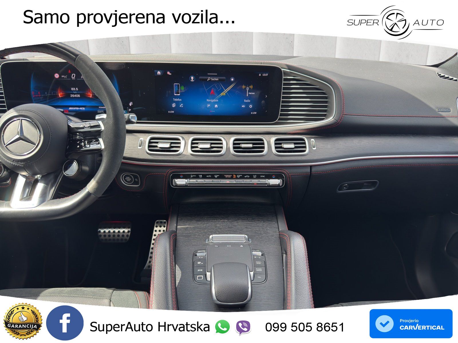 Mercedes AMG GLE 53 (435 KS) EQ Boost 4MATIC+ AMG SPEEDSHIFT TCT 9G LED+GR SJED+ACC