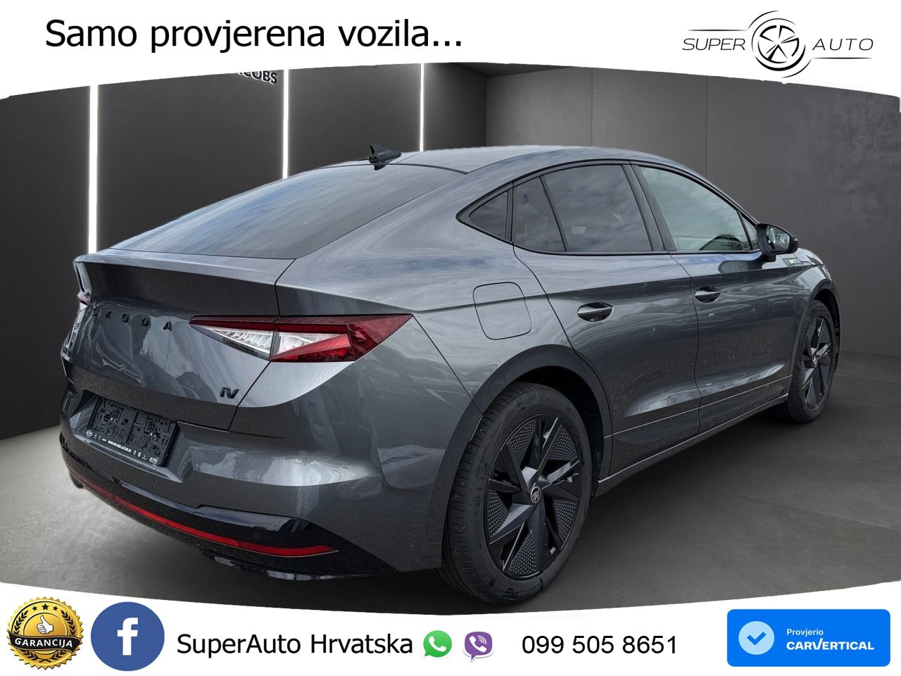 Škoda Enyaq Coupe iV RS 82 kWh (299 KS) AWD LED+GR SJED+ACC