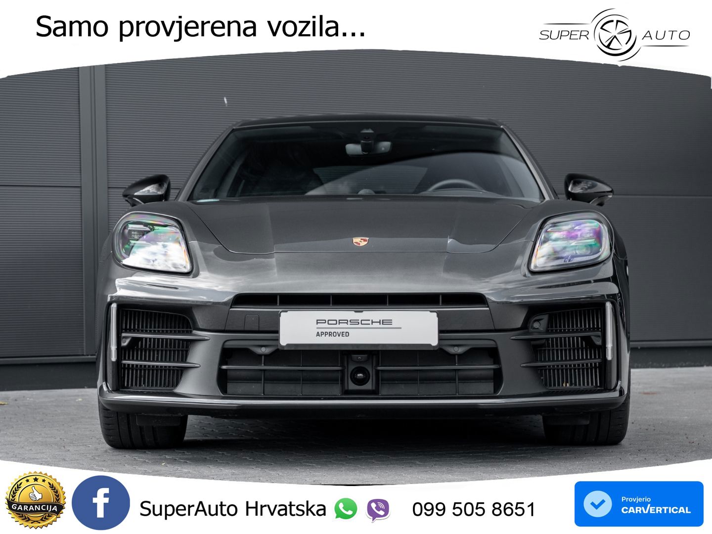 Porsche Panamera 4S 2.9 V6 (544 KS) E-Hybrid PDK ACC+HEAD+4xGR SJED+360+PANO