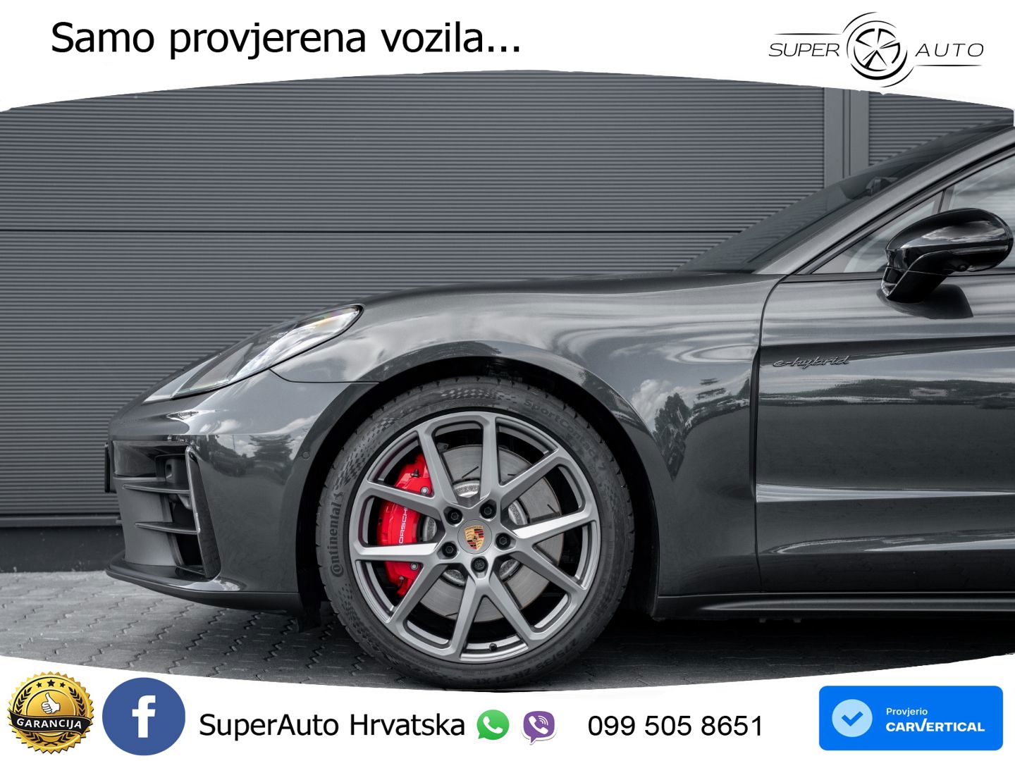 Porsche Panamera 4S 2.9 V6 (544 KS) E-Hybrid PDK ACC+HEAD+4xGR SJED+360+PANO