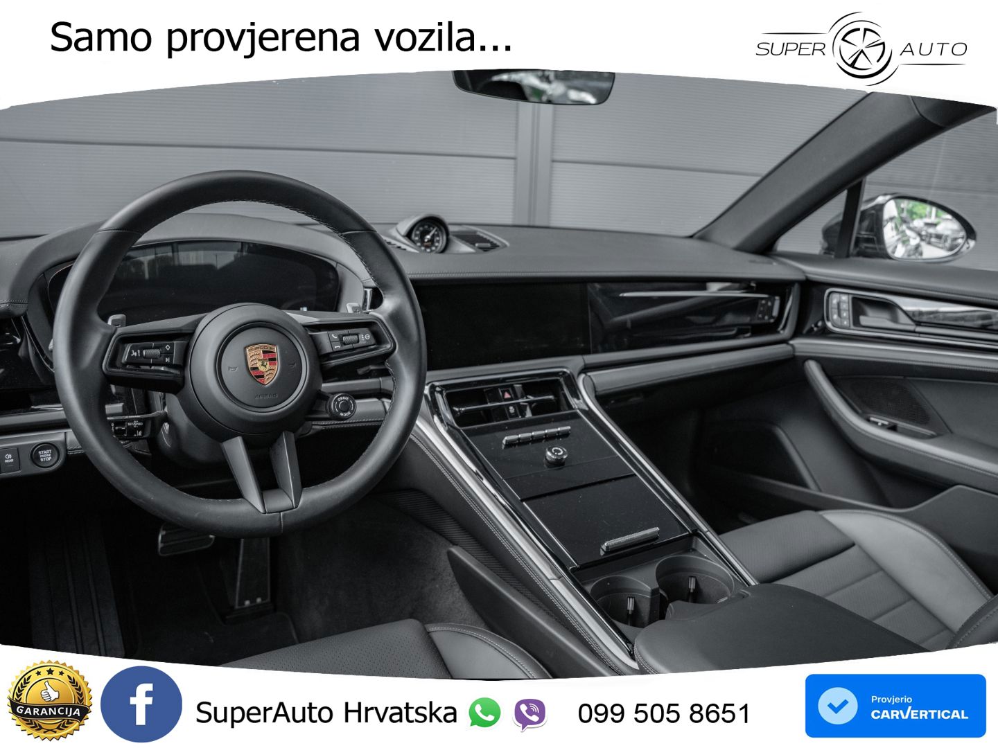Porsche Panamera 4S 2.9 V6 (544 KS) E-Hybrid PDK ACC+HEAD+4xGR SJED+360+PANO