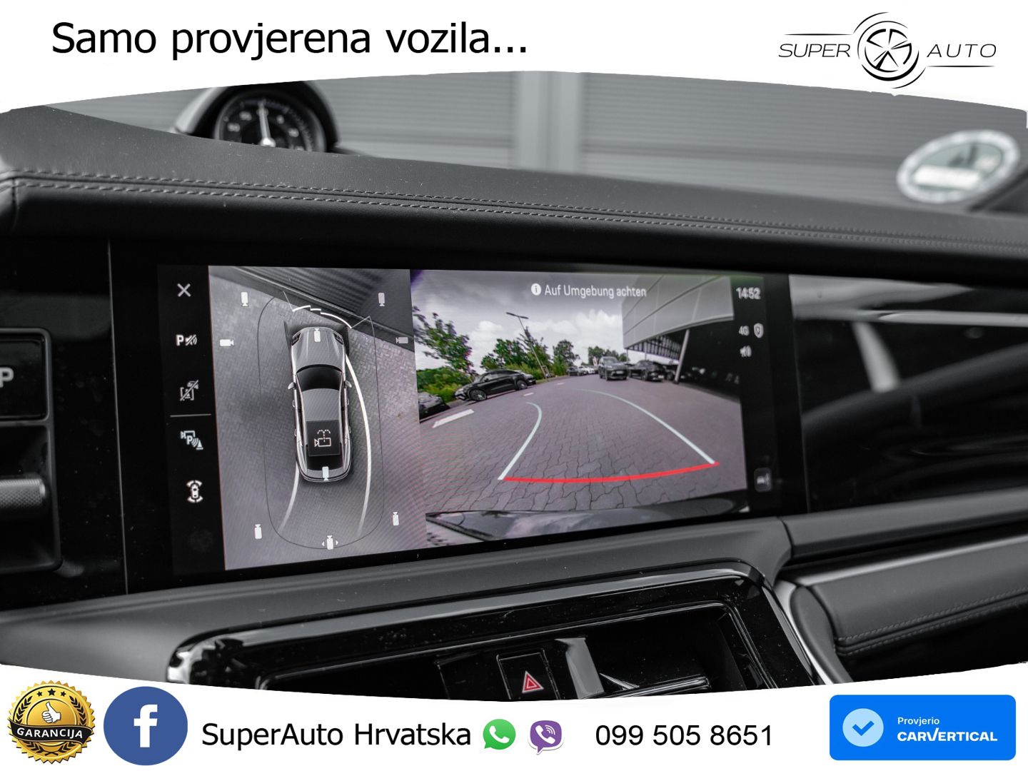 Porsche Panamera 4S 2.9 V6 (544 KS) E-Hybrid PDK ACC+HEAD+4xGR SJED+360+PANO