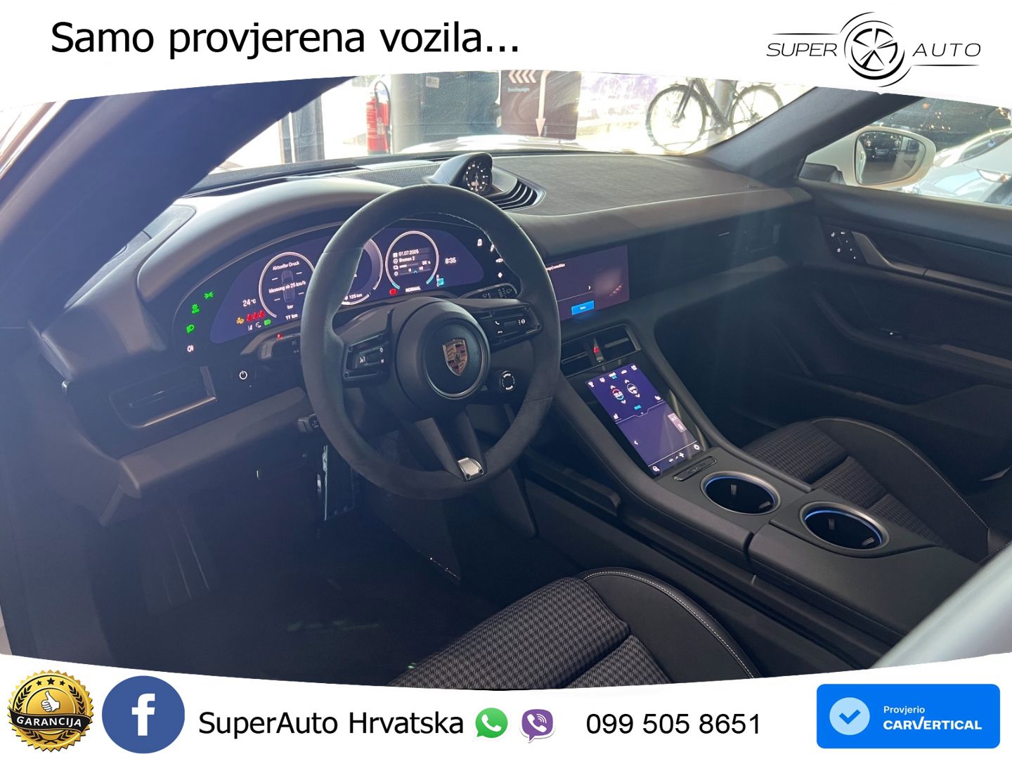 Porsche Taycan Sport Turismo 105 kWh (435 KS)