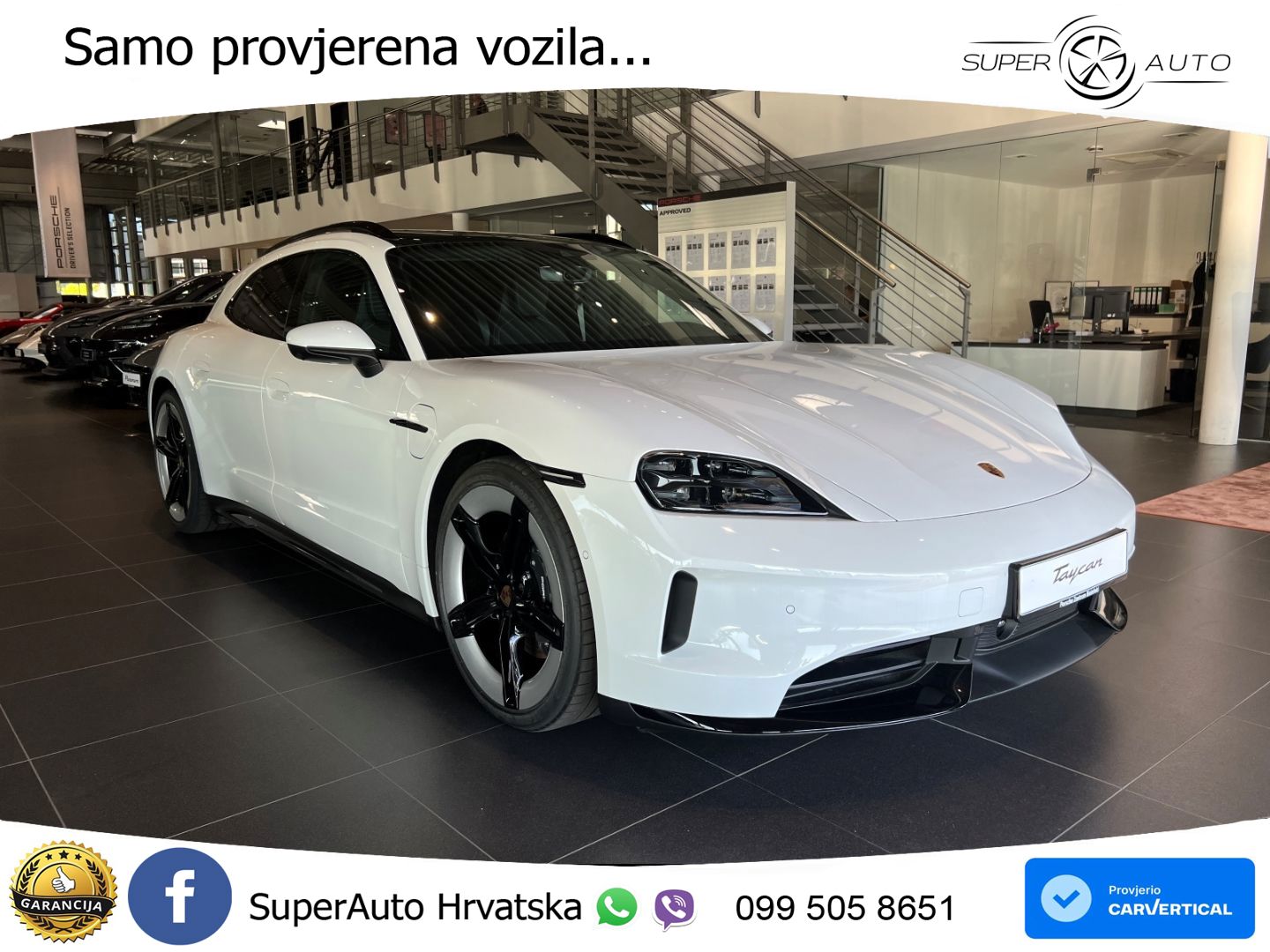 Porsche Taycan Sport Turismo 105 kWh (435 KS)